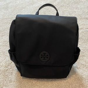 Tory Burch Black Diaper Backpack